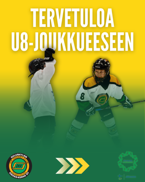 Tervetuloa OKK U8-joukkueeseen!