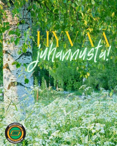 Hyvää juhannusta!