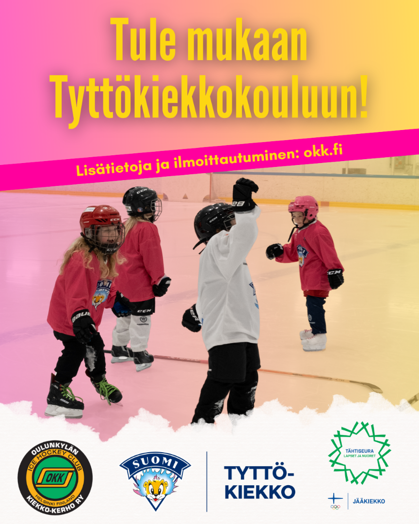 Tule mukaan Tyttökiekkokouluun!