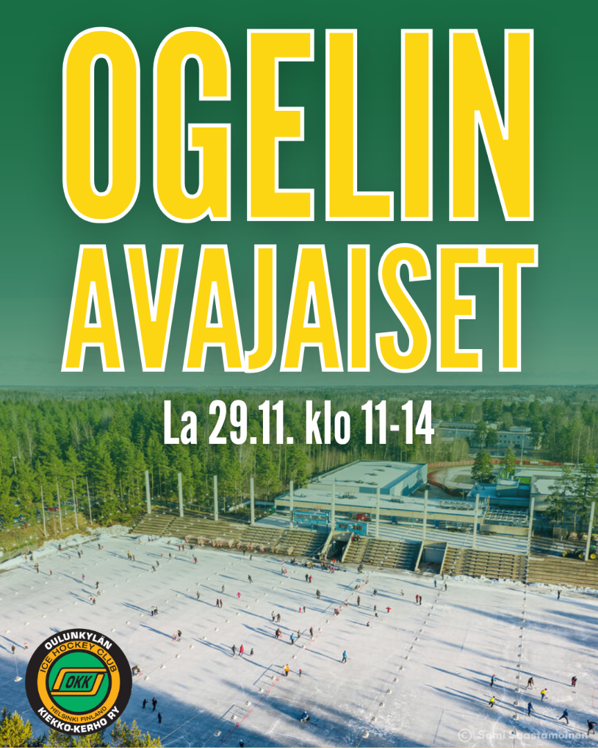 Oulunkylän tekojääkentän avajaiset