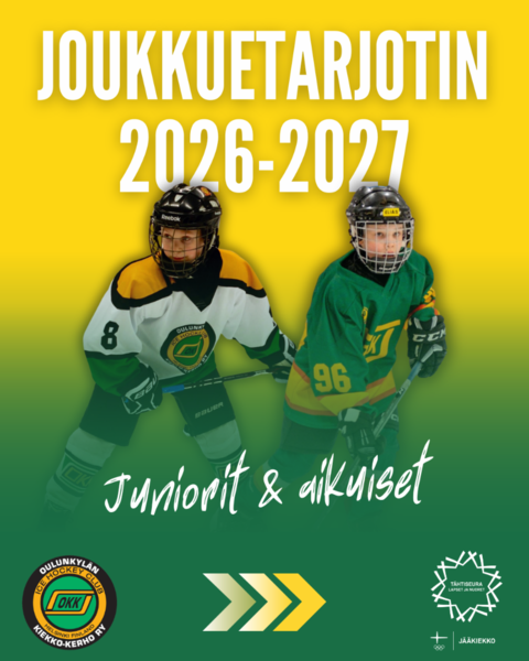 OKK:n joukkueet 2026-27