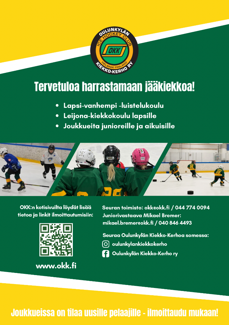 Tervetuloa mukaan!