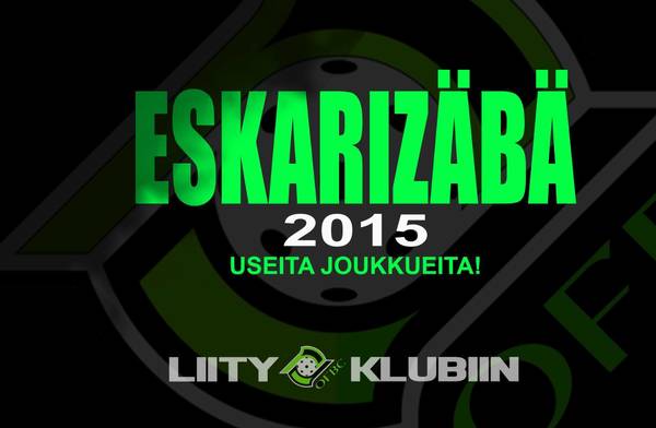 2015 Eskarizäbä - tutustumaan veloituksetta!