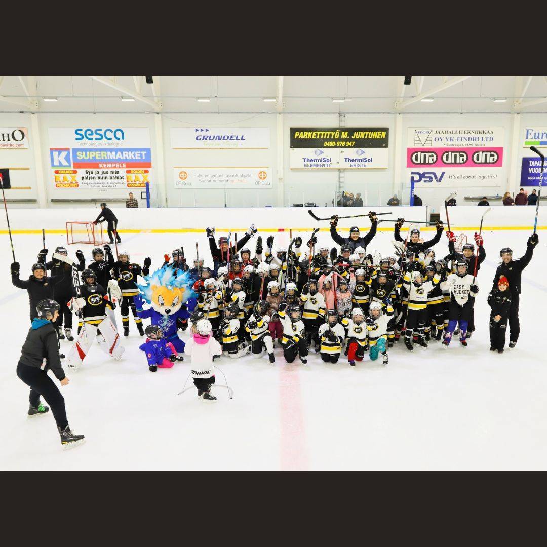 Girls`Hockey Day -jäällä mukana 50 tyttöä