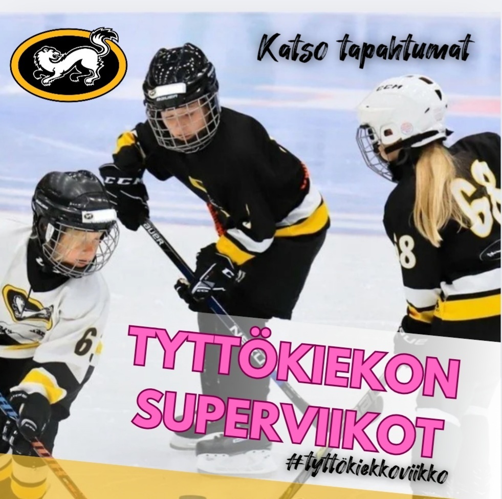 Tyttökiekon SUPERVIIKOT - Katso tapahtumat!