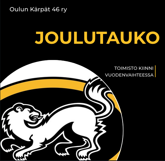 Toimisto joulutauolle 22.12.2025