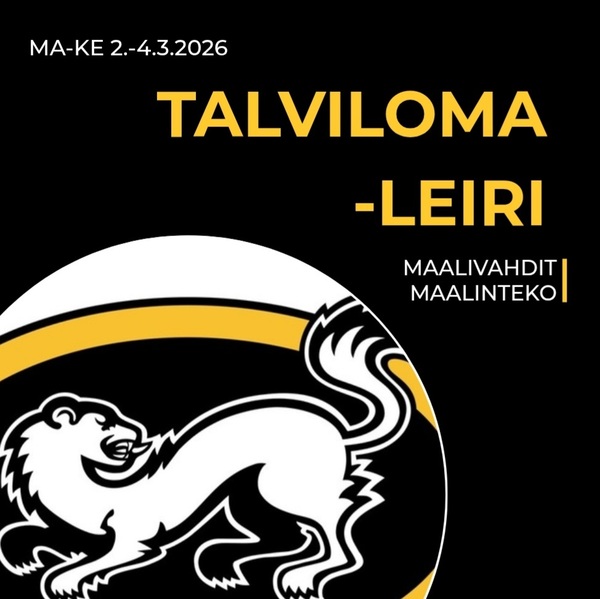 Maalivahti- ja maalintekoleiri talvilomaviikolla - tervetuloa kehittymään!