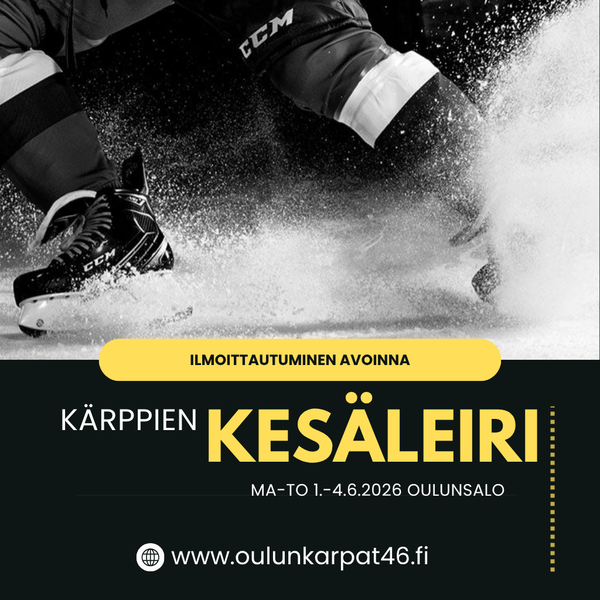 Kesäleiri 1.-4.6.2026 - ilmoittautuminen avoinna!