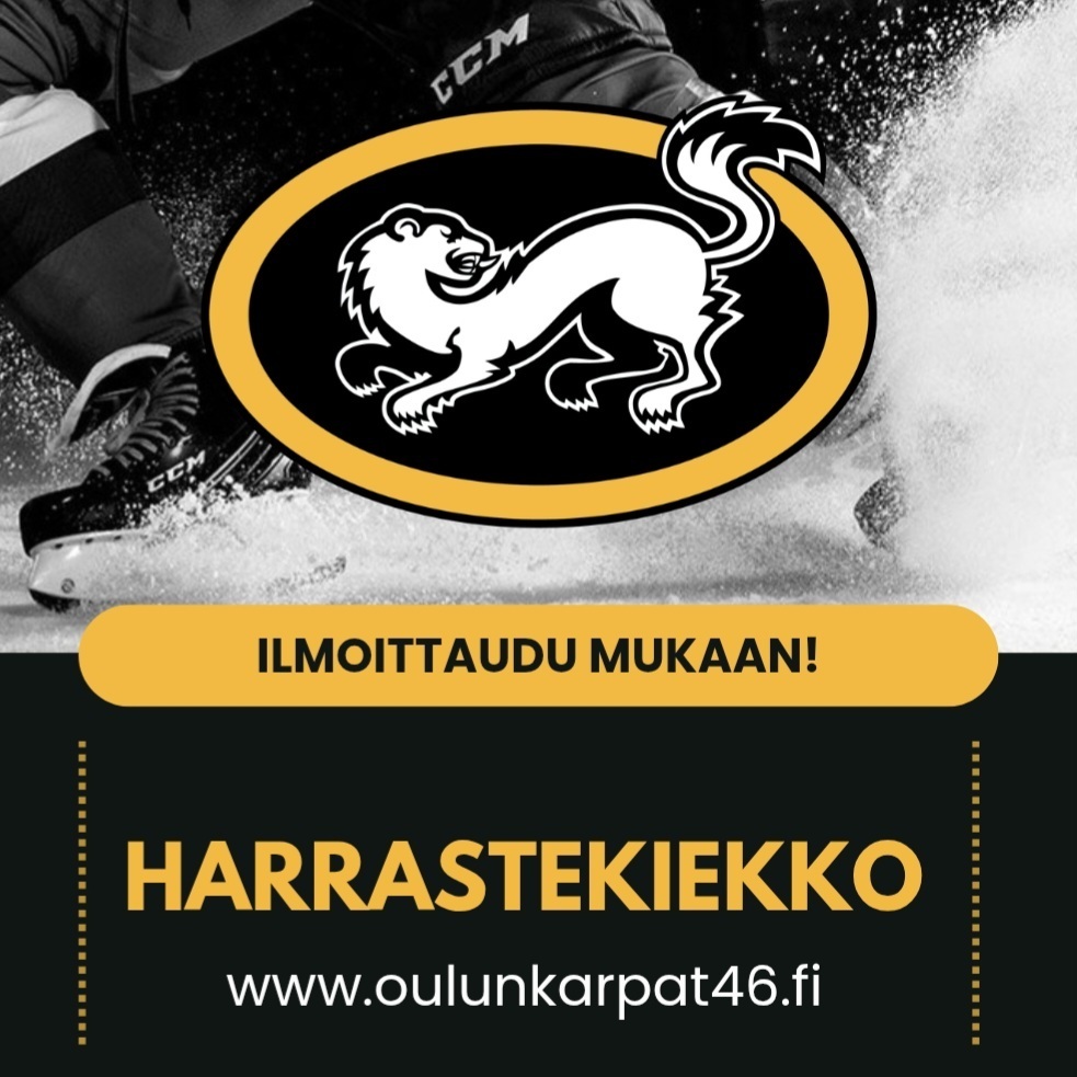 Harrastekiekko - Ilmoittautuminen kaudelle 2026-27 avoinna!