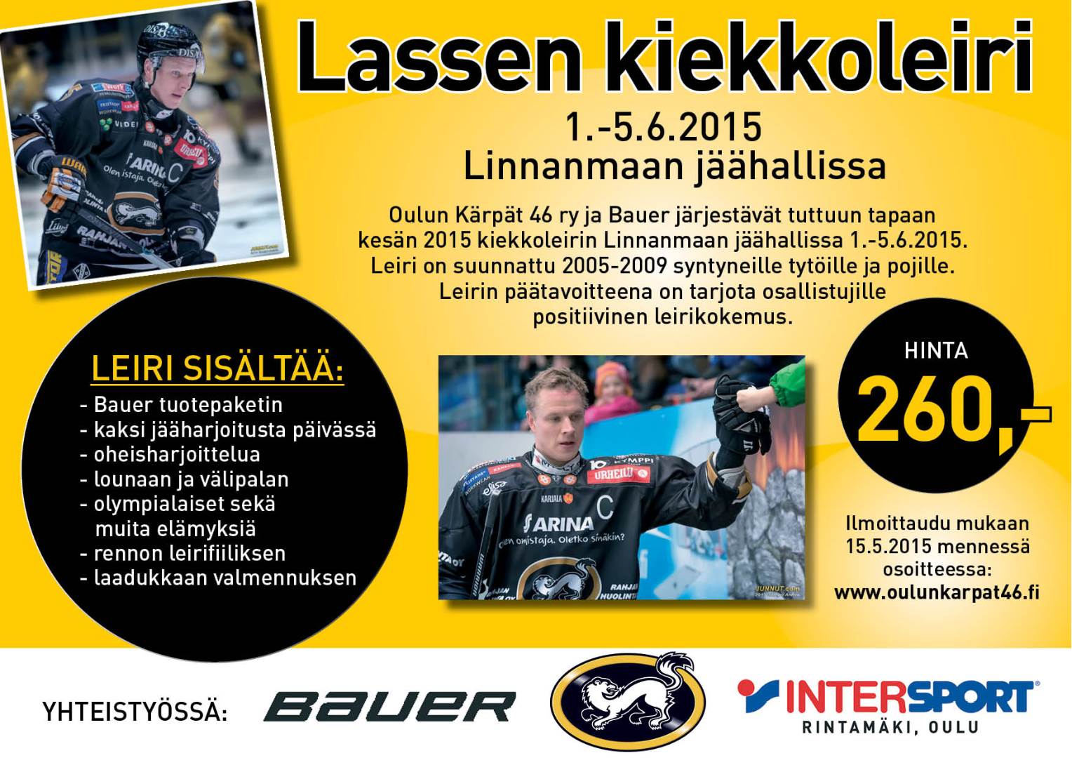 Lassen kiekkoleiri 1.-5.6.2015!!