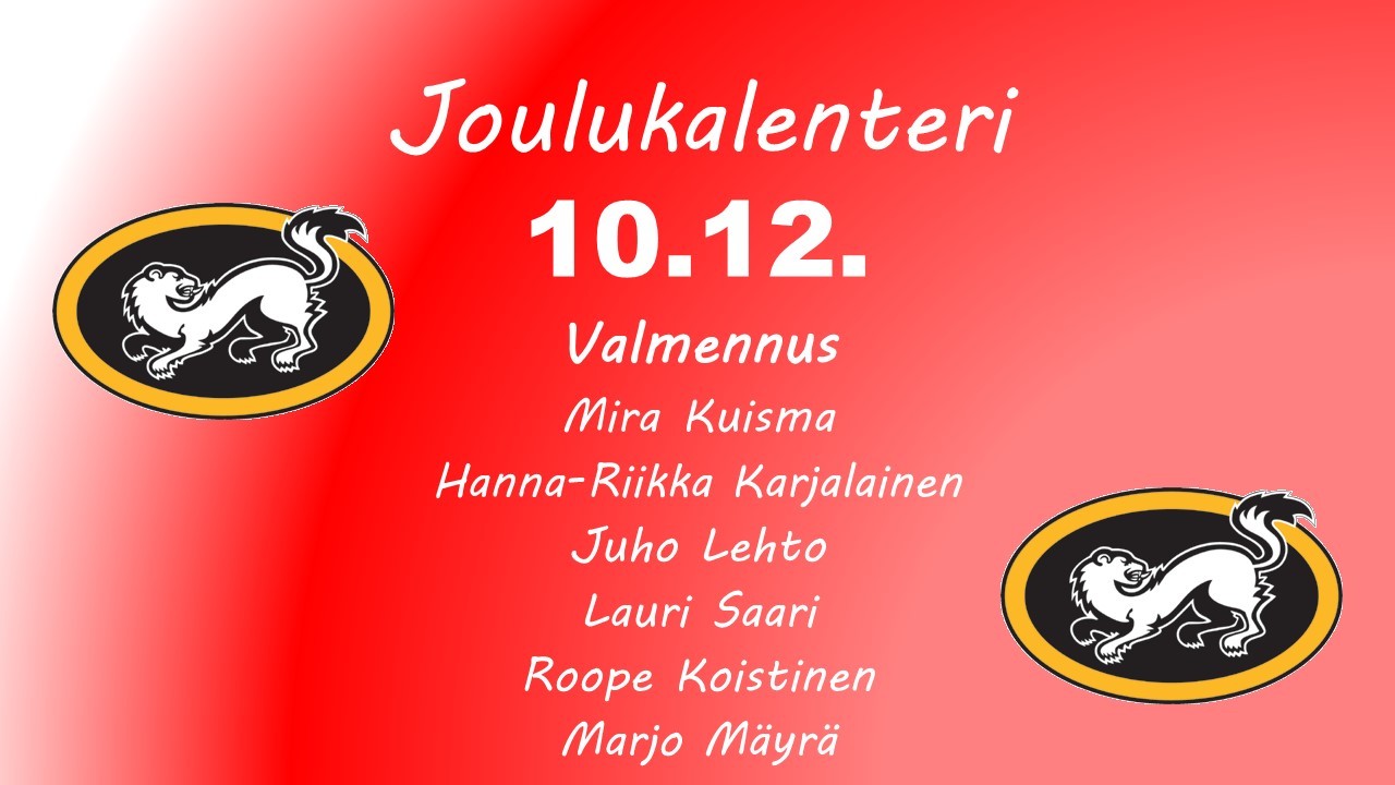 Joulukalenteri 10.12.