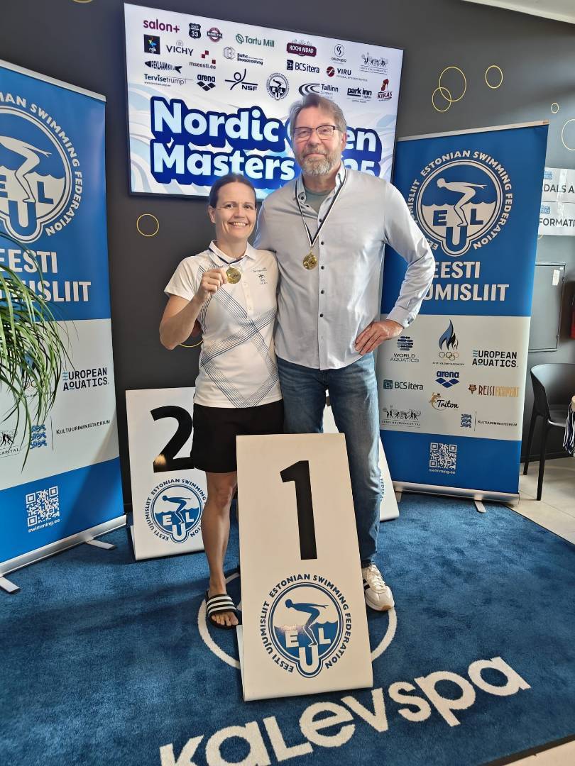 Katri ja Matti mitallirohmuna Pohjoismaiden avoimissa Mestaruuskisoissa 