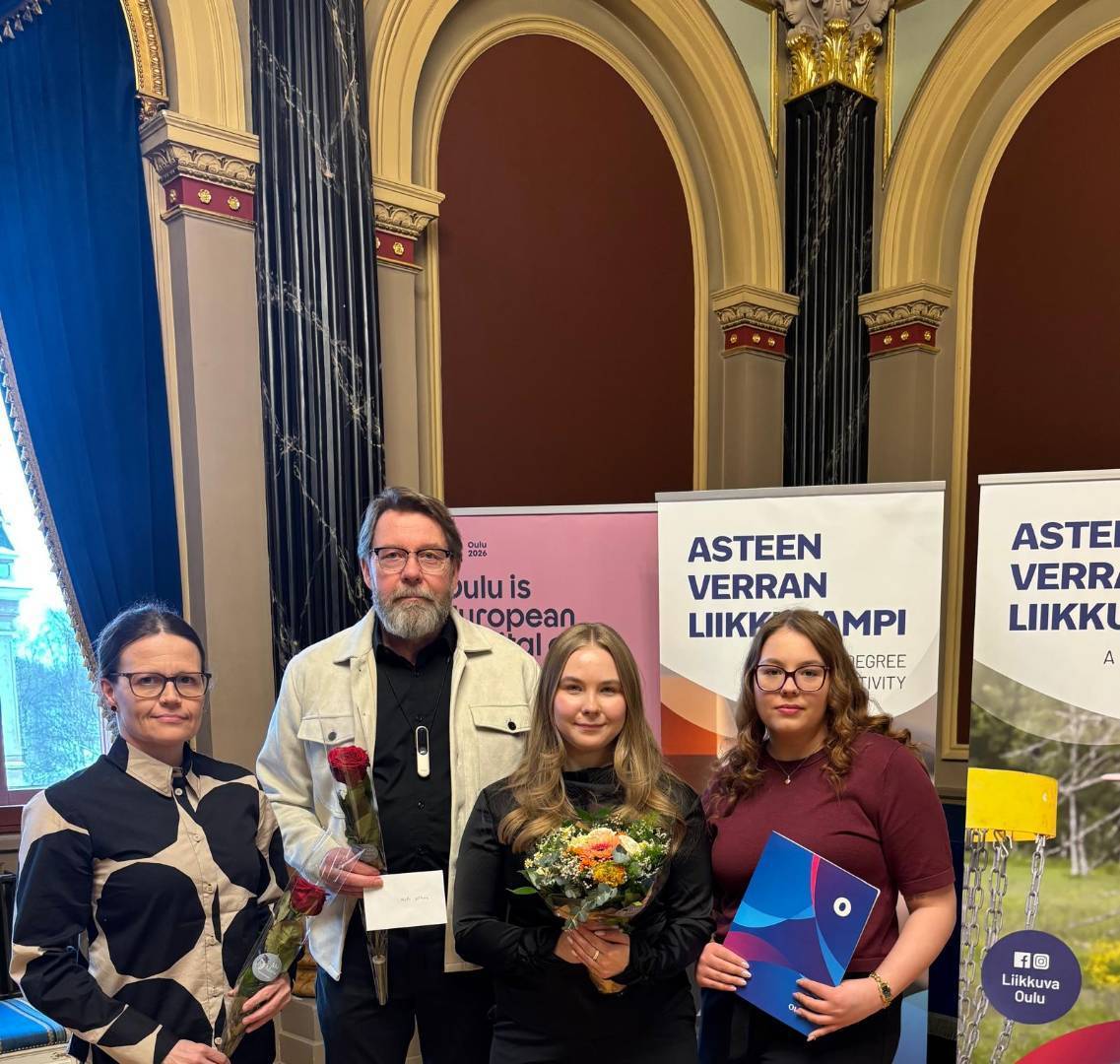 Tasa-arvoista liikuntakulttuuria edistävä tunnustuspalkinto Oulun Lohille!