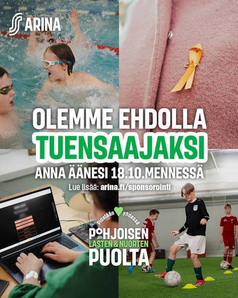 Anna tukesi meille! Jaossa 200 000 euroa!
