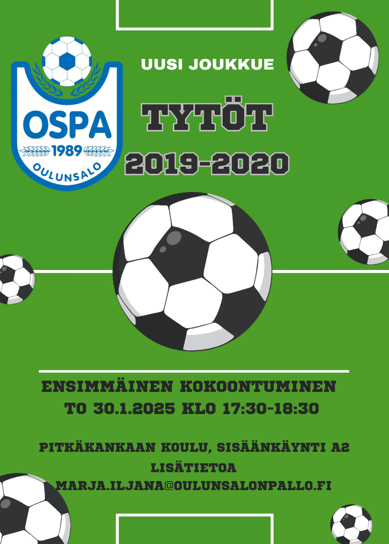 Uusi joukkue 2019-2020 syntyneille tytöille starttaa! 