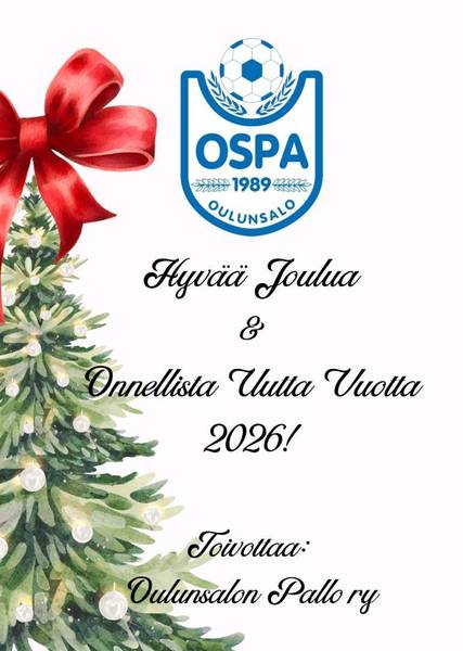 Hyvää Joulua ja Onnellista Uutta 2026!