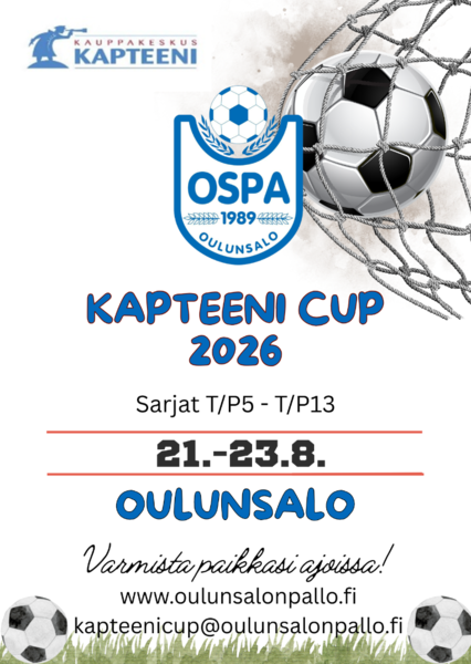 Kapteeni Cup 2026
