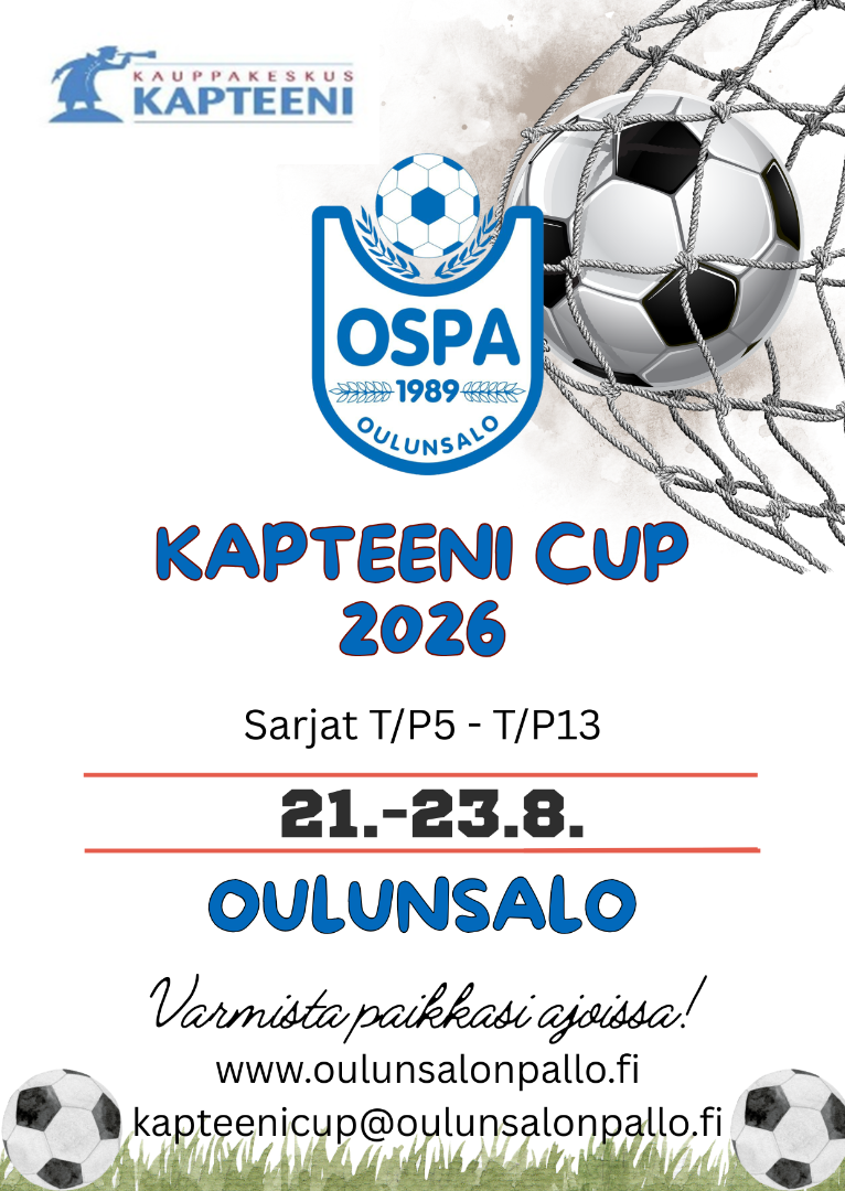 Kapteeni Cup 2026