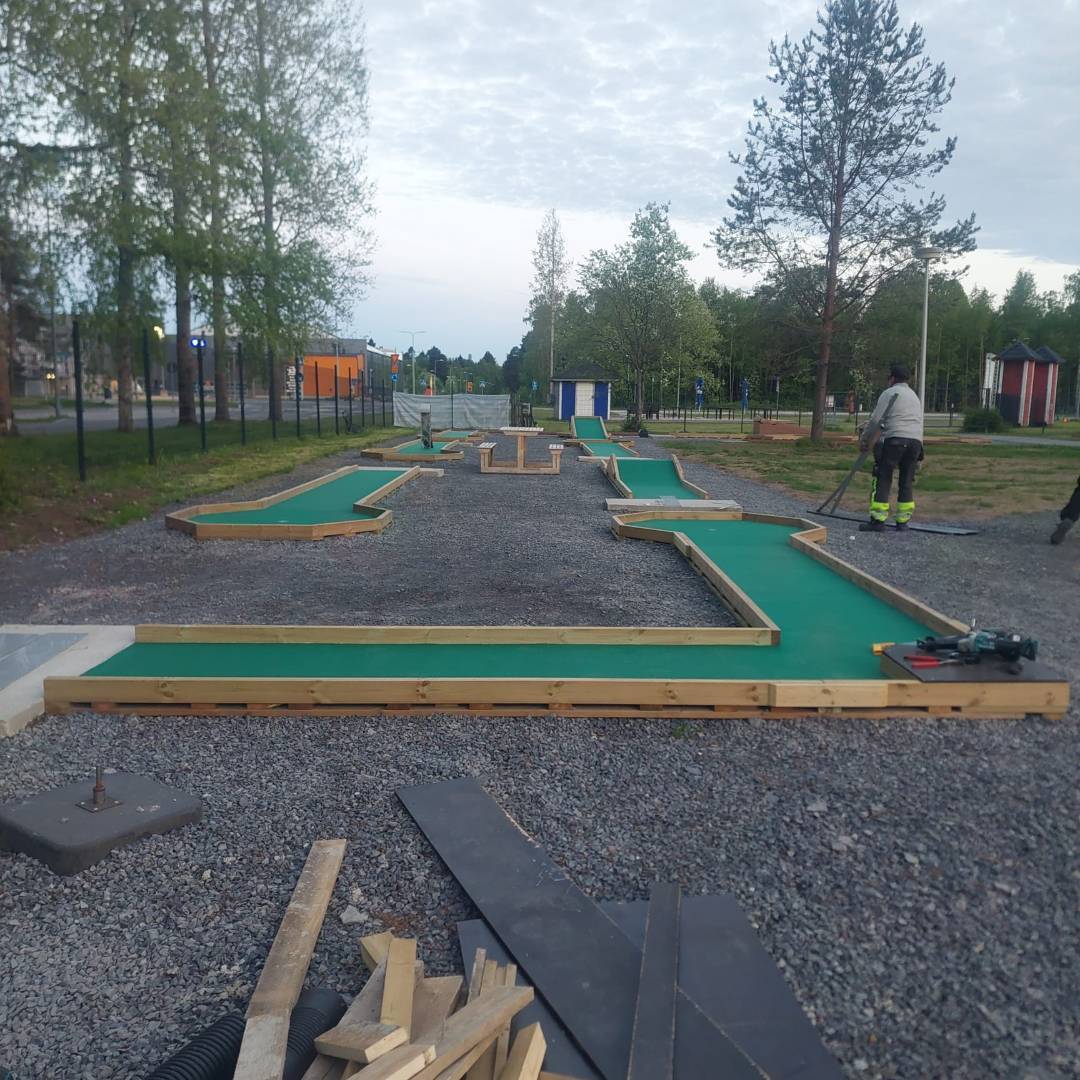 Nallikarin Minigolfilla huippu kesä!