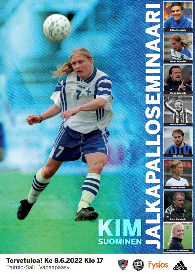 Kim Suominen jalkapalloseminaari 2022