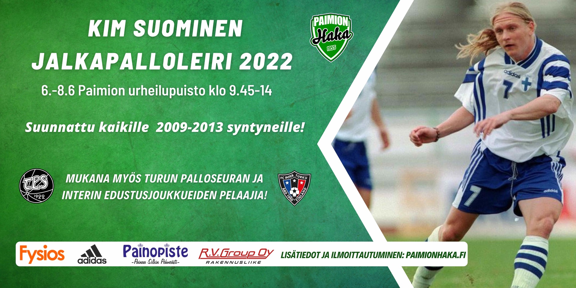 Kim Suominen Jalkapalloleiri 2022