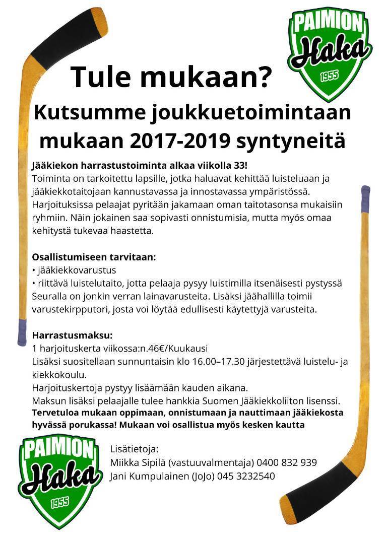 Tule mukaan