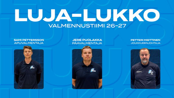Raikas tuulahdus Pälkäneen suunnasta - Jere Puolakasta Lukon päävalmentaja