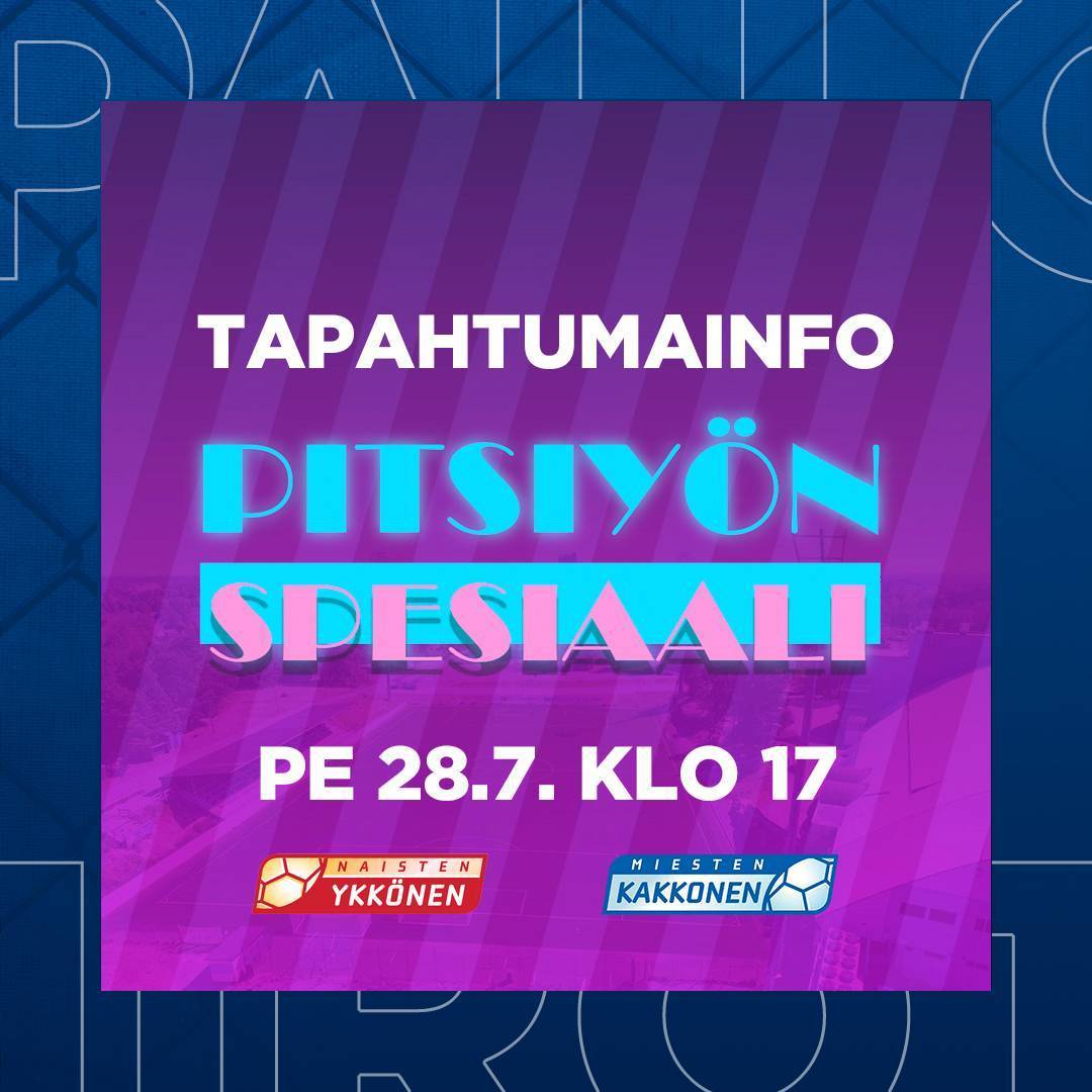 Tapahtumainfo: Pitsiyön Spesiaali