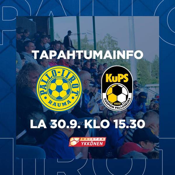 Tapahtumainfo: Pallo-Iirot - KuPS Akatemia