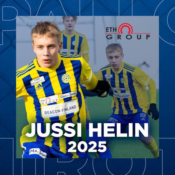 Jussi Helin on solminut seuran kanssa kahden vuoden sopimuksen