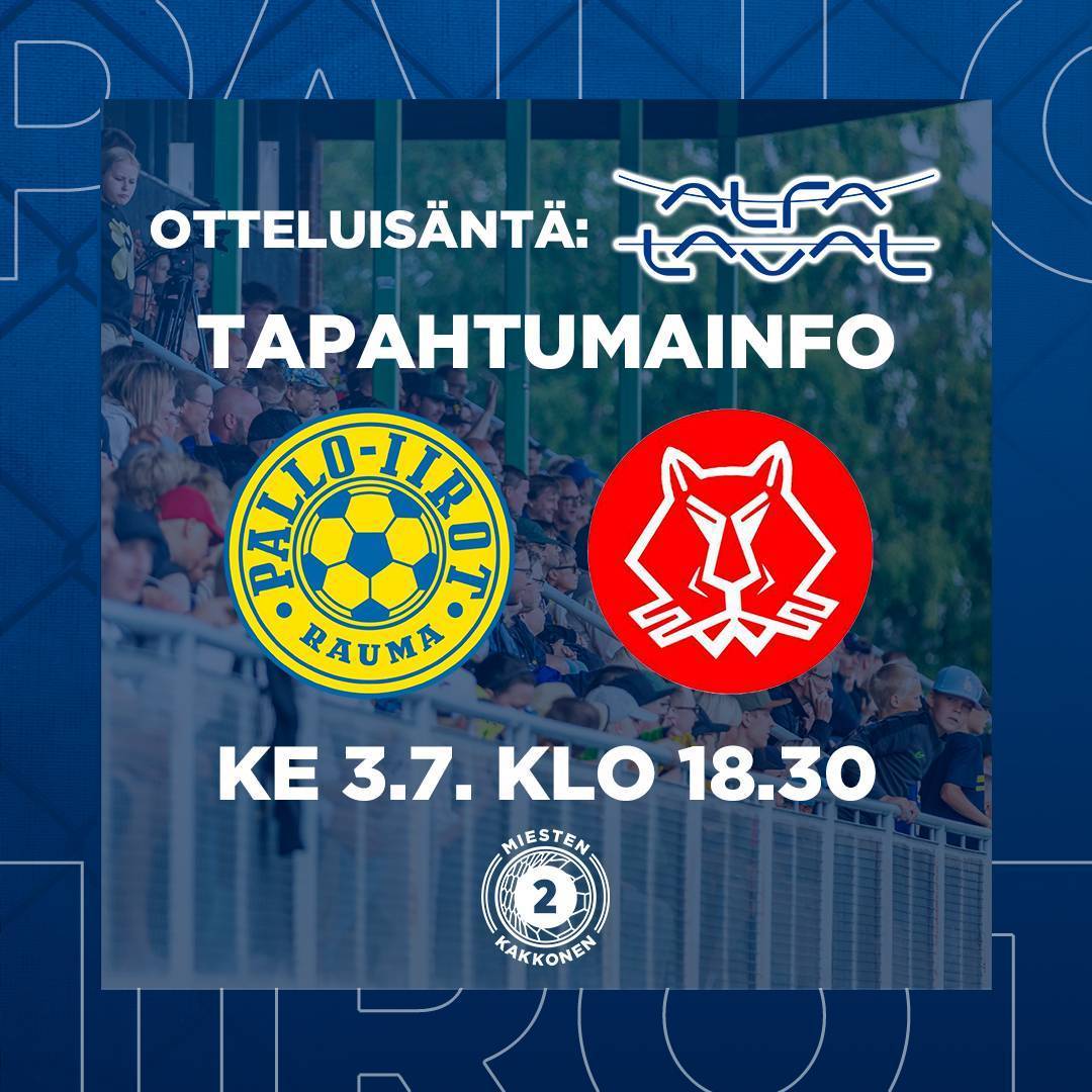 Tapahtumainfo: Pallo-Iirot - Ilves-Kissat