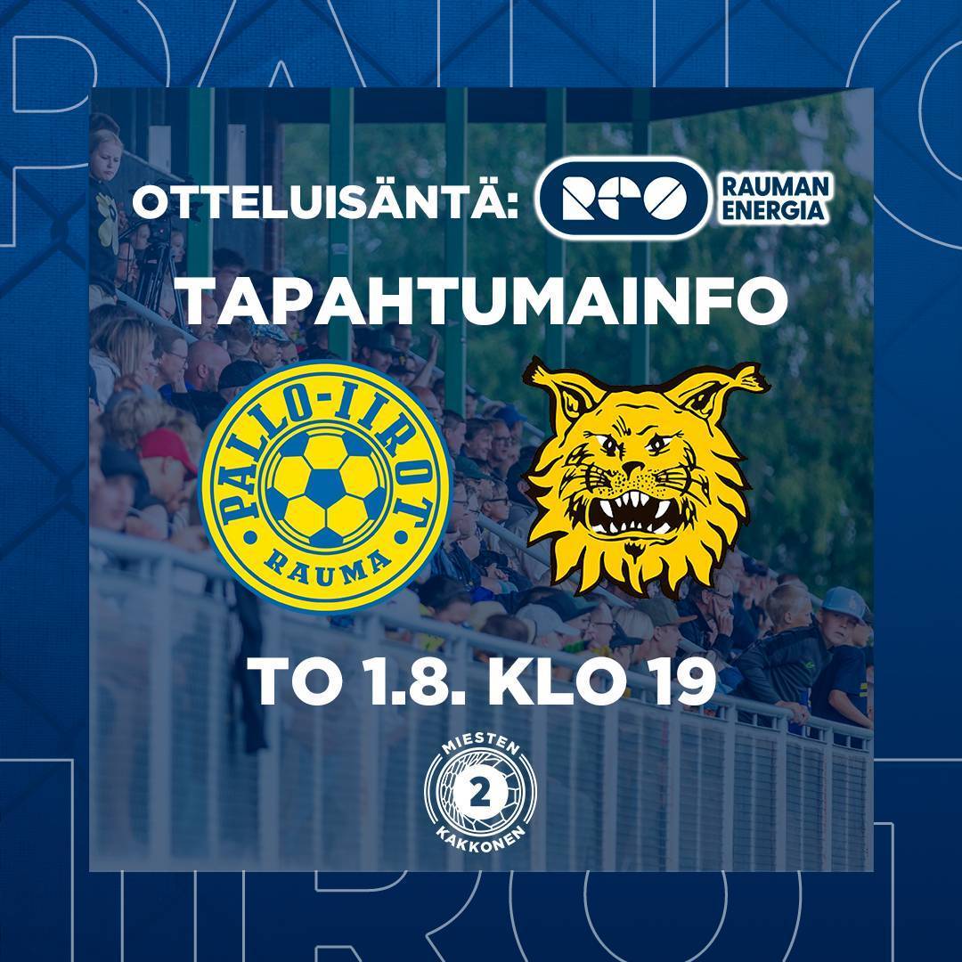 Tapahtumainfo: Pallo-Iirot - Ilves/2