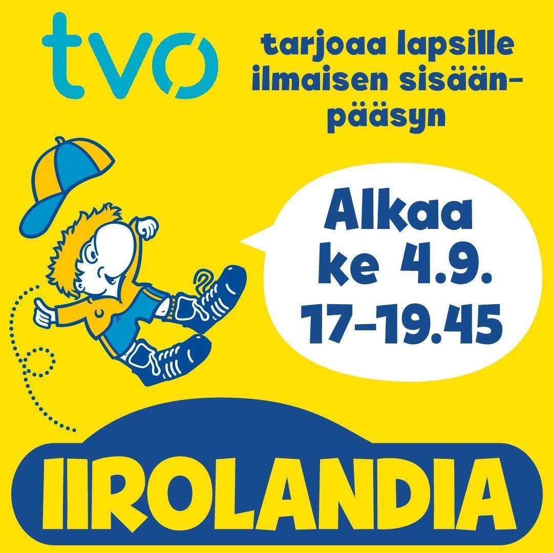 Iirolandian 17.toimintakausi käynnistyy - TVO tarjoaa sisäänpääsyn