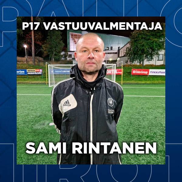 Sami Rintanen P17 vastuuvalmentajaksi