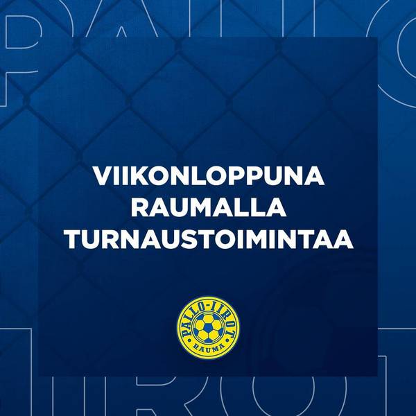 Viikonloppuna Raumaster hallissa sekä poikien että tyttöjen turnaus