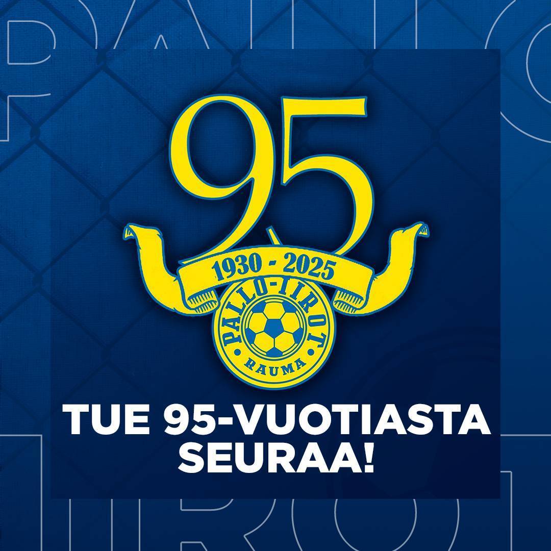 Pallo-Iirot viettää juhlavuotta, liity seuran tukijoukkoihin