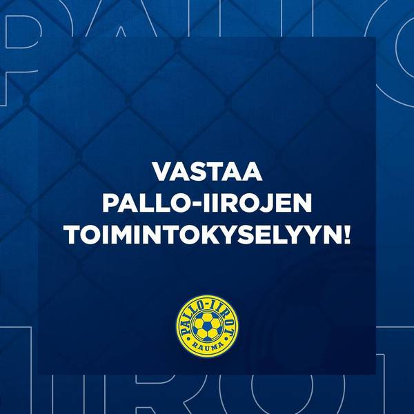 Vastaa Pallo-Iirojen toimintokyselyyn ja vaikuta