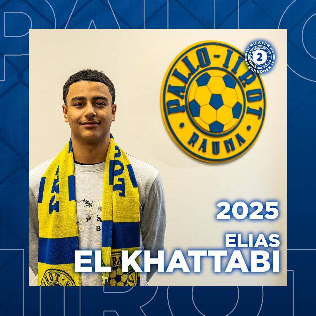 Elias El Khattabi vahvistamaan Pallo-Iirojen hyökkäyspäätä