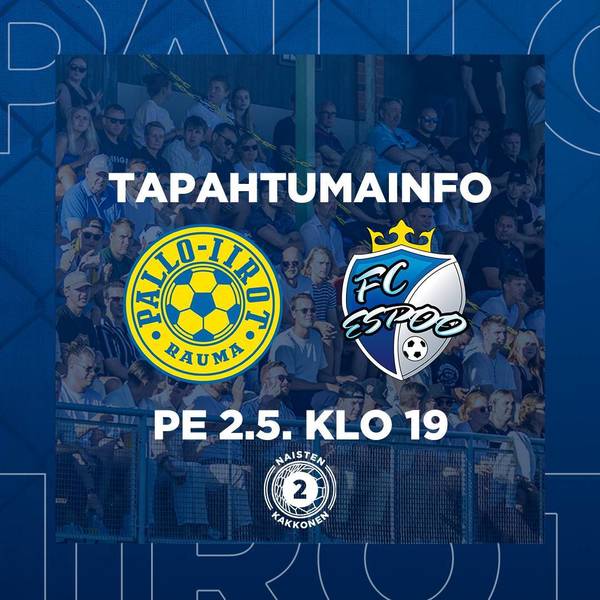 Tapahtumainfo: Pallo-Iirot - FC Espoo