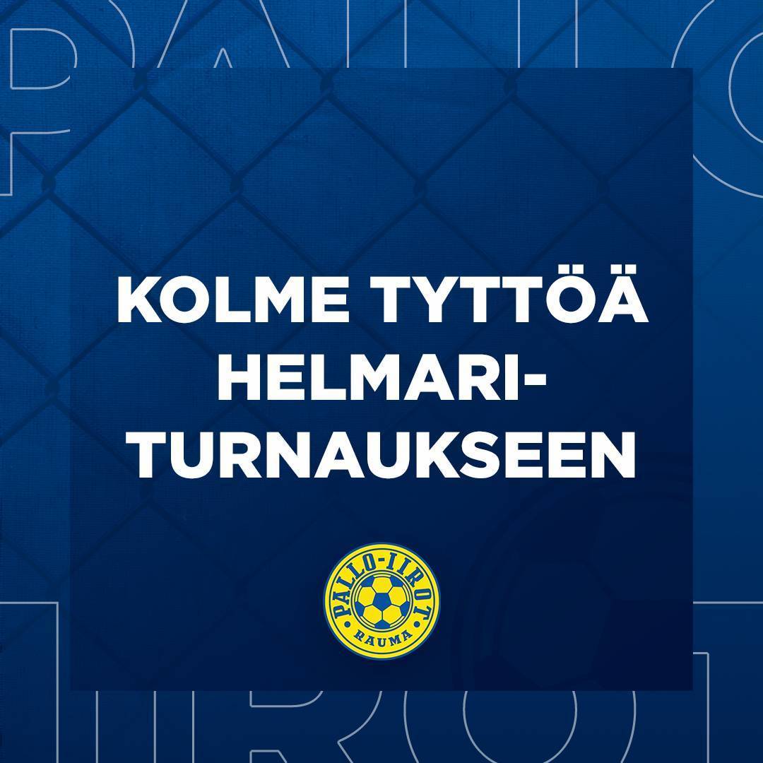 Kolme tyttöä Helmariturnaukseen