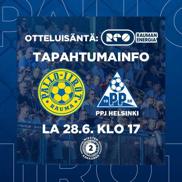 Tapahtumainfo: Pallo-Iirot - PPJ