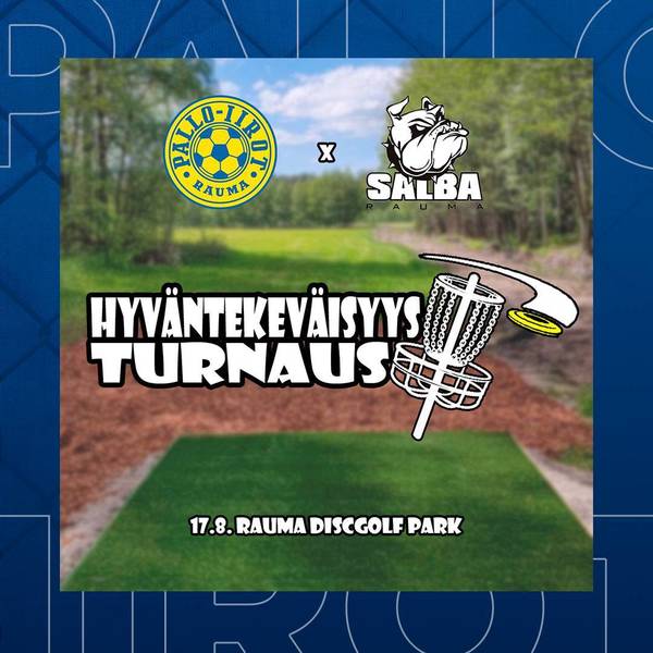 Pallo-Iirot x SalBa hyväntekeväisyys-frisbeegolfturnaus 17.8.