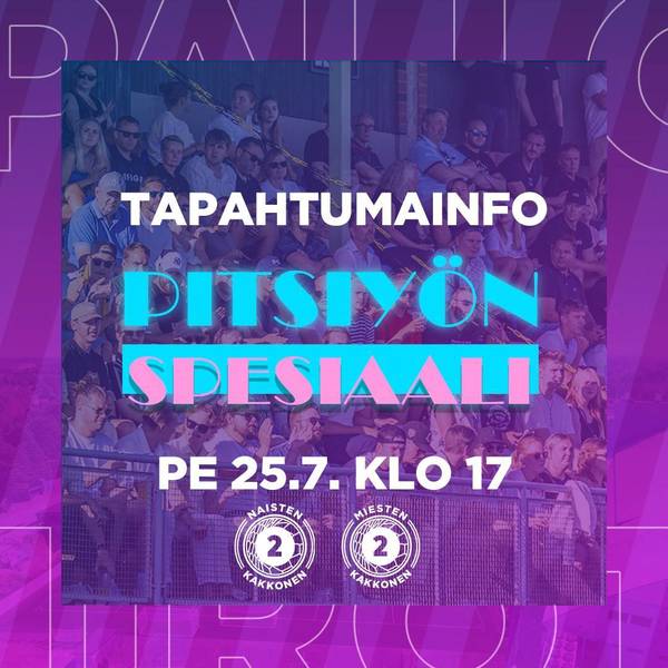 Tapahtumainfo: Pitsiyön Spesiaali