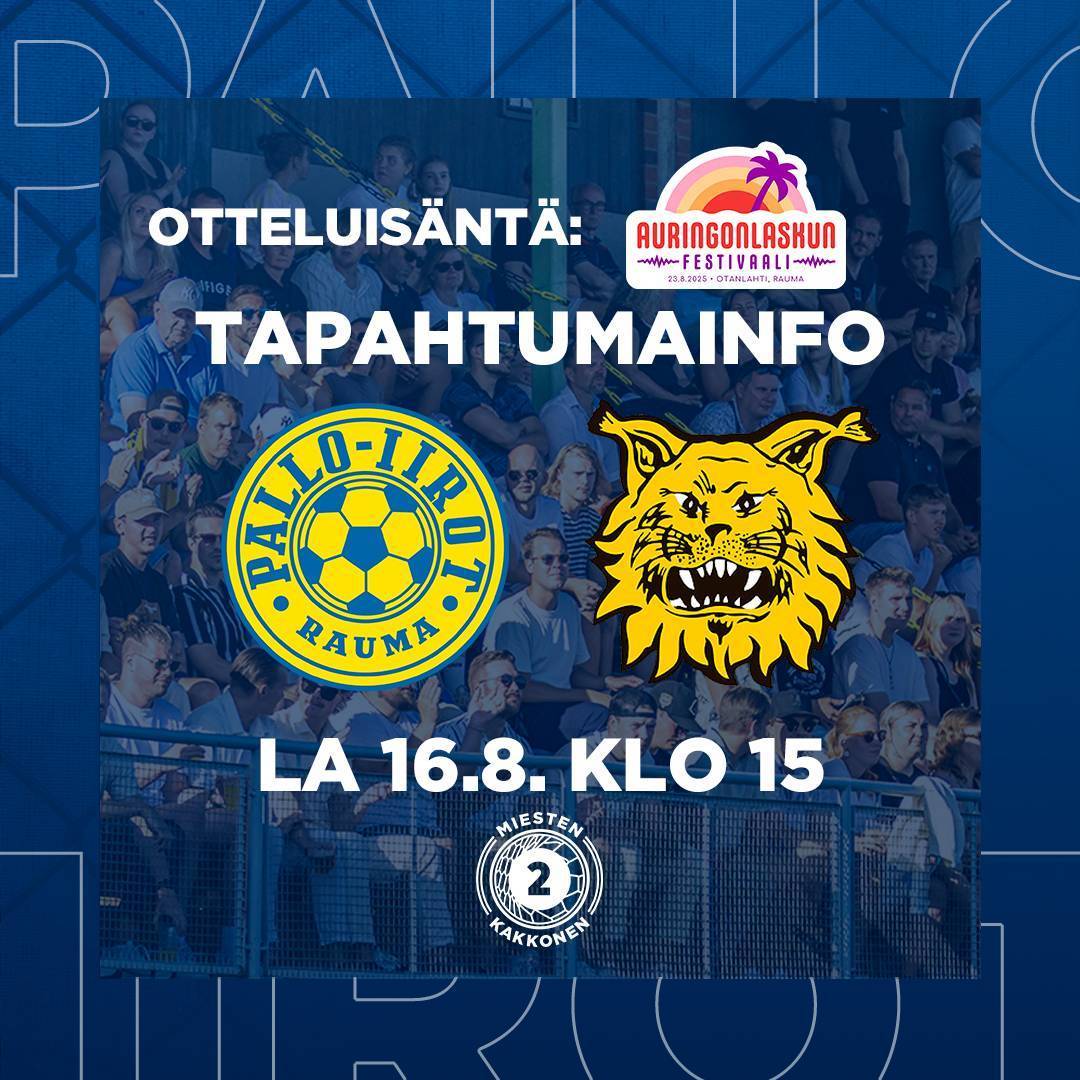 Tapahtumainfo: Pallo-Iirot - Ilves/2