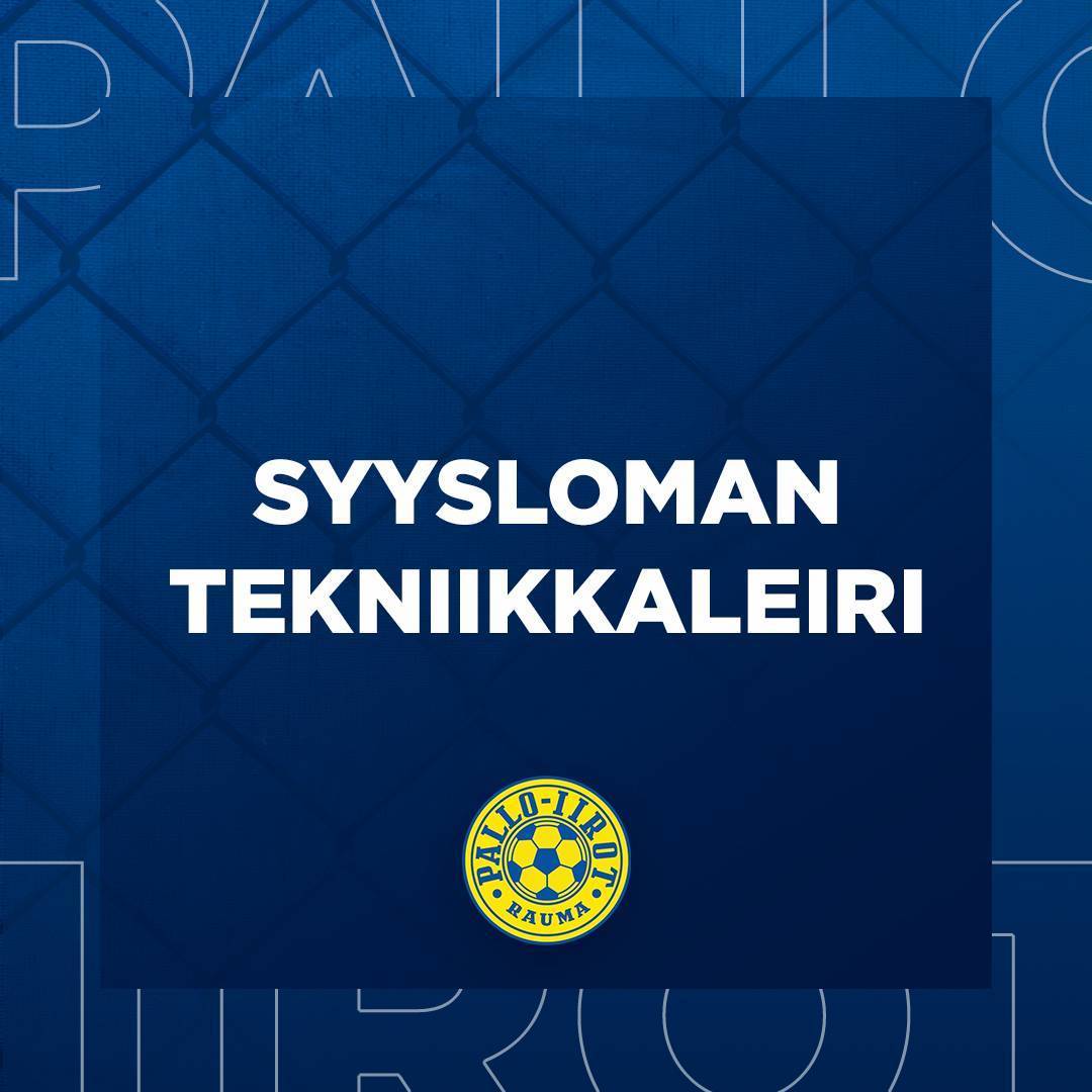 Pallo-Iirot järjestää syyslomaviikolla tekniikkaleirin