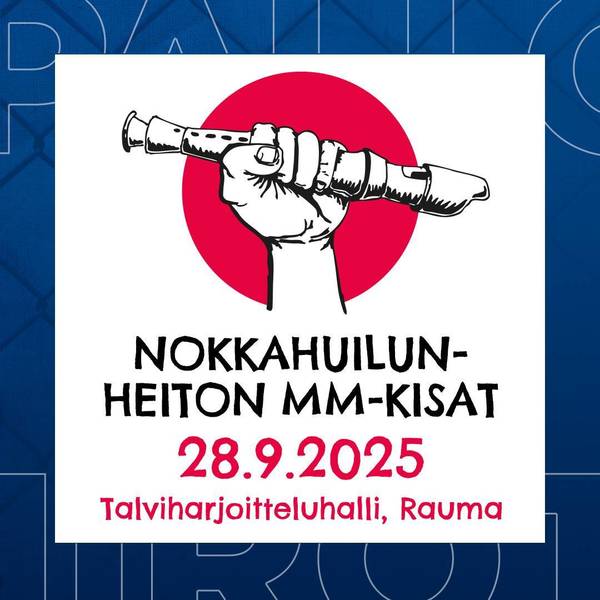 Pallo-Iirot mukana järjestämässä nokkahuilunheiton MM-kisoja