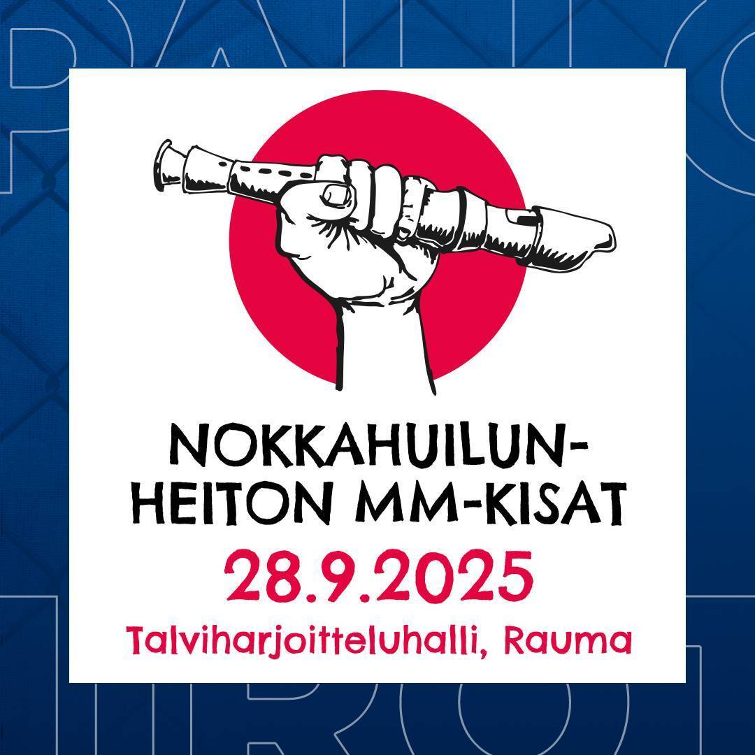 Pallo-Iirot mukana järjestämässä nokkahuilunheiton MM-kisoja