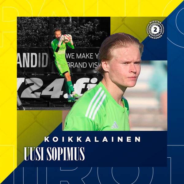 Remu Koikkalainen täydentämään raumalaisten maalivahtiosastoa