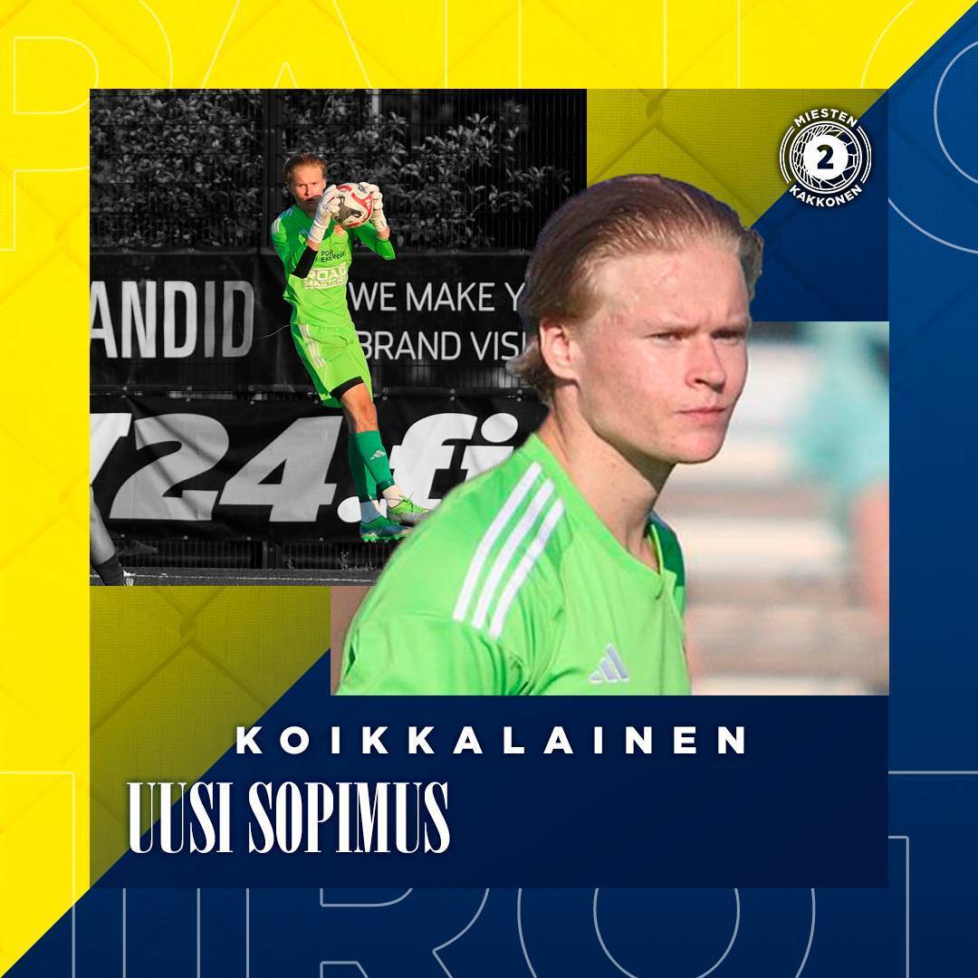 Remu Koikkalainen täydentämään raumalaisten maalivahtiosastoa