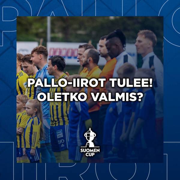 Pallo-Iirot mukana Suomen Cupissa kaudella 2026